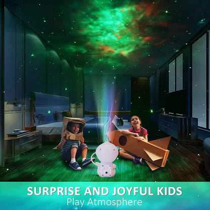 Star Projector Galaxy Night Light, Starry Nebula Ceiling LED Lamp Room Decor with Remote, Astronaut Gifts for Kids Adults for Bedroom, Christmas, Halloween, Birthdays, Valentine'S Day